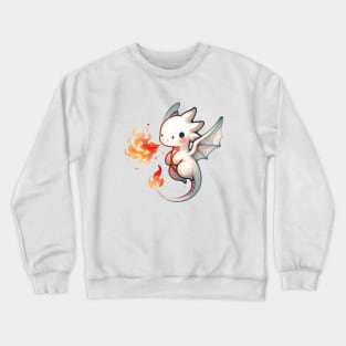 Small but Bold - The Fire-Breathing Dragon Crewneck Sweatshirt